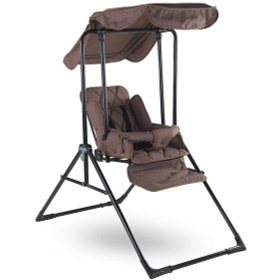 Resim Babyhope Yatarlı Salıncak Kahverengi 