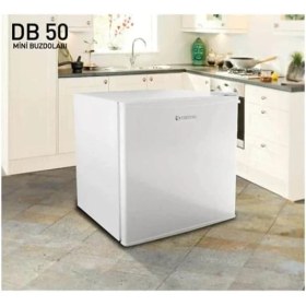 Resim DB50 Mini Buzdolabı 50 Lt, Beyaz 