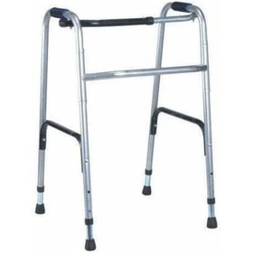 Resim Walker Metal Hareketli Katlanır Hasta Yürüteci / Walker Yürüteç 
