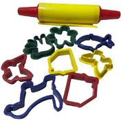 Resim 10 Parça Oyun Hamuru Kalıp Seti 2291 Çok Renkli 