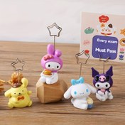 Resim Sanrio Mesaj Klasörü Sevimli çizgi film Kouromi ofis masaüstü dekorasyon kart klasörü Fotoğraf klipsi 