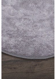 Resim Nova Gri Oval 2'li Banyo Paspası Seti Kaymaz 60 x 100 + 50 x 60 CM Gri 