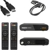 Resim Magbox Federal Mini Kasalı Yedek Kumandalı Hd Uydu Alıcısı+ Scart Kablo 