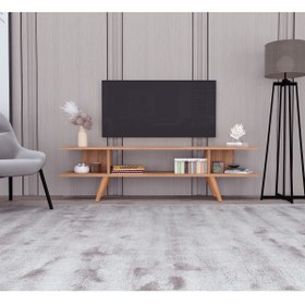 Resim Ankara Mobilya Eko Atlantik Çam Ahşap Ayaklı 160 Cm Tv Sehpası 