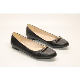 Resim Ayakcity Kaymaz Düz Taban Toka Detay Klasik Günlük Babet (545559670) 