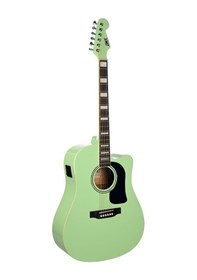 Resim Dmx Guitars Dag100ce Ssg Elektro Akustik Gitar Satin Surf Green 