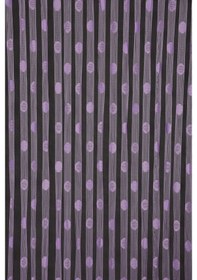 Resim Küçük Puanlı Model Lila Renk Hazır Ip Perde 300x270 Cm 