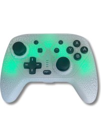 Resim Yues Nintendo Switch Pro Controller Oyun Kolu – LED Işıklı, Switch / Switch Lite / OLED / PC / Android Uyumlu 