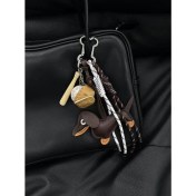 Resim Silver1 Zarif Anti-Kayıp Araba Anahtarlık Okul Çantası Çekicilik Bebek Yaratıcı Erkek ve Kadın Çift Yıldız Ayı Anahtarlık (Yurt Dışından) 