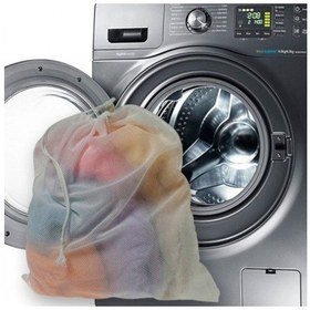 Resim Çamaşır Yıkama Filesi 45 X 60 Cm Beyaz Renk 3 Adet Beyaz 