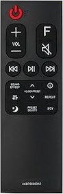 Resim VINABTY AKB75595342 LG Sound Bar SL7YF için Yedek Uzaktan Kumanda 