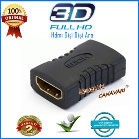 Resim Hdmı Ara Uzatma Dişi Dişi Birleştirici 