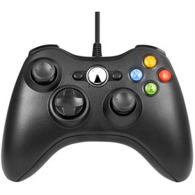 Resim Hobimtek Xbox 360 Controller Pc Kablolu Oyun Kolu 2,20M USB Kablolu Oyun Kolu Gamepad Joystick Controller 