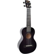 Resim Mahalo MH2WTBK Hano Series Concert Ukulele (Transparent Black) 