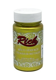 Resim Rich Multi Surface Titanium Metalik Boya 90 Cc. 2520 Rıch Gold 