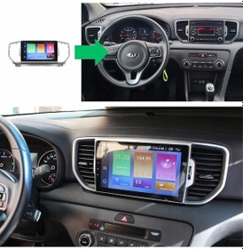 Resim Kia Sportage Android Multimedya Sistemi 2-32 Myway 2016-2018 9" 