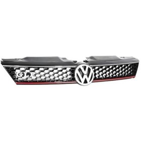 Resim Jetta Gli Ön Panjur Izgara Kırmızı Şeritli 2011 / 2015 