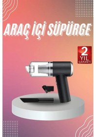 Resim Araç İçi Süpürge Kablosuz Şarjlı Elektrikli Süpürge Elde Taşınabilir 1 