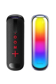 Resim Piranha 7840 Taşınabilir RGB TWS Bluetooth Hoparlör | AUX, USB & TF Kart Girişi | Şarj Edilebilir Ka 