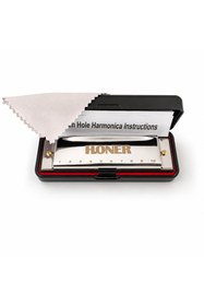 Resim HONER H1005S Profesyonel Ağız Mızıkası Metal Gövde Gri Do - C 