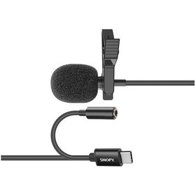 Resim Snopy SN-MTK45 TypeC Yaka Mikrofonu 