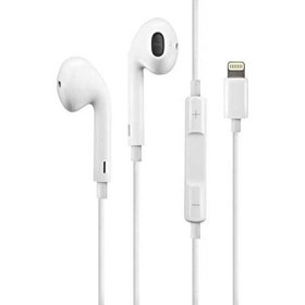 Resim Torima i7 Lighthing to Stereo Earphone Kablolu Kulaklık Beyaz 