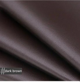 Resim Kanepe Deri Tamir Yama Çok Fonksiyonlu Diy Kendinden Yapışkanlı Deri Yama Su Dark Brown 200x50cm 