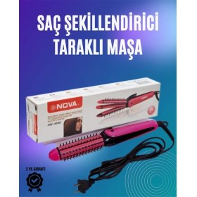Resim Aylina Bfs Fön ve Tarama Işlemini Birleştiren Pratik Saç Tarağı 