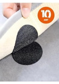 Resim Halı Kaydırmaz Kilim Kaydırmaz Minder Kaydırmaz Cırt Yapışkanlı Halı Kaydırmaz Cırt Bant 10 Adet Renkli Diğer 