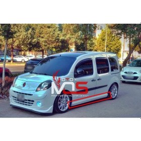 Resim Renault Kangoo 2 Custom Marşpiyel Tk Fiberglass Boyasız 