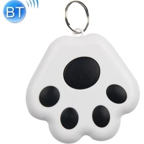 Resim 2 Adet Köpek Pençe Bluetooth Anti-Kayıp Cihaz Siyah (Yurt Dışından) 