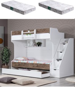 Resim Ranza, Kardem Yavrulu Ranza - Ceviz 2 Adet Comfort Yatak 90 X 190 CM 