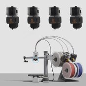 Resim Geehinyn 3D Baskı Aksesuarları, Bambu Lab A1/A1 Mini Hızlı Hızlı Hot End Montajı 0.2/0.4/0.6/0.8mm Sertleştirilmiş Çelik Nozul 3D Yazıcı Parçası 