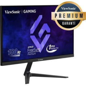 Resim Viewsonic VX2418-P-MHD HDMI Dp Va Fhd Adaptive Sync Gaming Monitör 23.8" 1ms 165Hz Siyah 