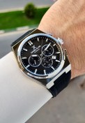 Resim Daniel Klein Kasası Gri Kordonu Siyah Renk Ayarlanabilir Kordonlu 44 Mm Fonksiyonel Erkek Kol Saati 