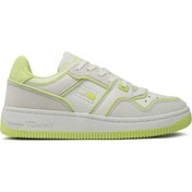 Resim Tommy Hilfiger Decon Basket Cupsole Kadın Sneaker Beyaz 