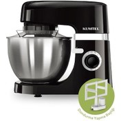 Resim Kumtel HSM-02 1800 W 4.5 L Dondurma Yapma Aparatlı Hamur Yoğurma Makinesi 