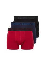 Resim U.S. Polo Assn. U.s Polo Assn. 80518 Erkek Pamuklu 3'lü Boxer-bordo&lacivert&siyah Bordo&lacivert&siyah 