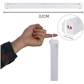 Resim Usb Şarjlı 3 Modlu Mıknatıslı Otel-yurt-ev-kamp Feneri Led Şarjlı Işıldak 10 W 32 Cm Renkli 
