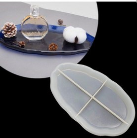 Resim Epoksi Silikon Kalıp - Kayık Tabak - 282 