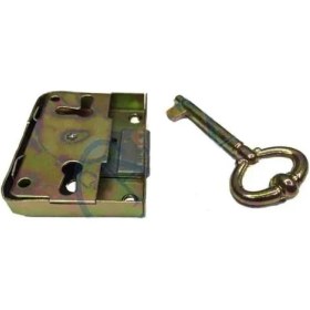 Resim Marsilyan Kapazlama, Mobilya Kilidi 6X4X1 cm - 1 Adet 