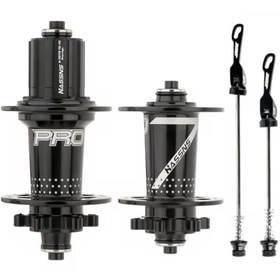 Resim Hassns Pro7 32h HG 8-11s Mtb Bisiklet Göbek Seti Siyah 