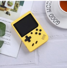Resim Bosphorusboutique Yellow Support Retro Output Mk500 Mini Macaron Kids İnch Handheld Games, Game For Console Classic Built-in Av 500 3.0 Md 
