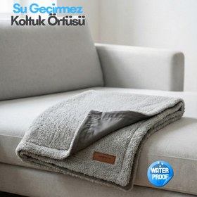 Resim Jungolica Su Geçirmez, Çift Taraflı, Kolay Temizlenebilen, Kedi ve Köpek Koltuk & Yatak Örtüsü - L 