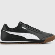 Resim Puma 39745201 Puma Turıno Iı Black Whıte Sılver Erkek Sneaker Siyah 