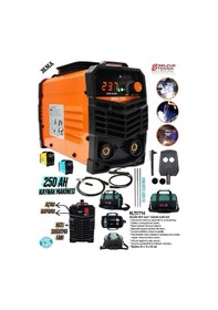 Resim 250 Amper Inverter Tip Kademeli Çanta Kaynak Makinesi + Klpro Taşıma Çantası 