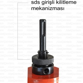 Resim Gfb Bi Metal Panç Metal Testere 200 mm + Sds Kanallı Adaptör 