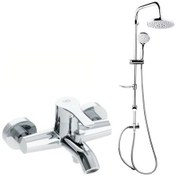 Resim GPD Felis Banyo Bataryası Ve Tepe Duş Sistemi Yağmurlama MBB120 - Krom 