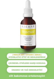 Resim Licape ferulic acid plus vitamin c serum 30ml 