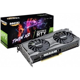 Resim Inno3D NVIDIA GeForce RTX 3060 Twin X2 N30602-12D6-119032AH 12 GB GDDR6 192 Bit Ekran Kartı 